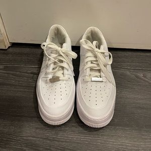 Nike Air Force 1 white sneakers
